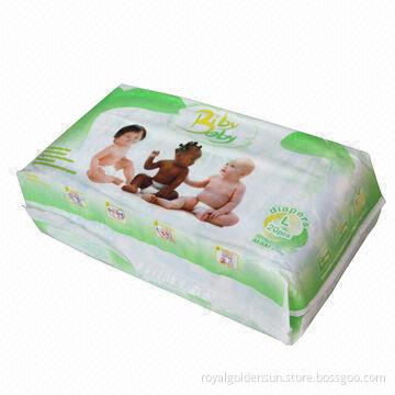 Baby disposable diapers with PP tapes, exporting to Africa